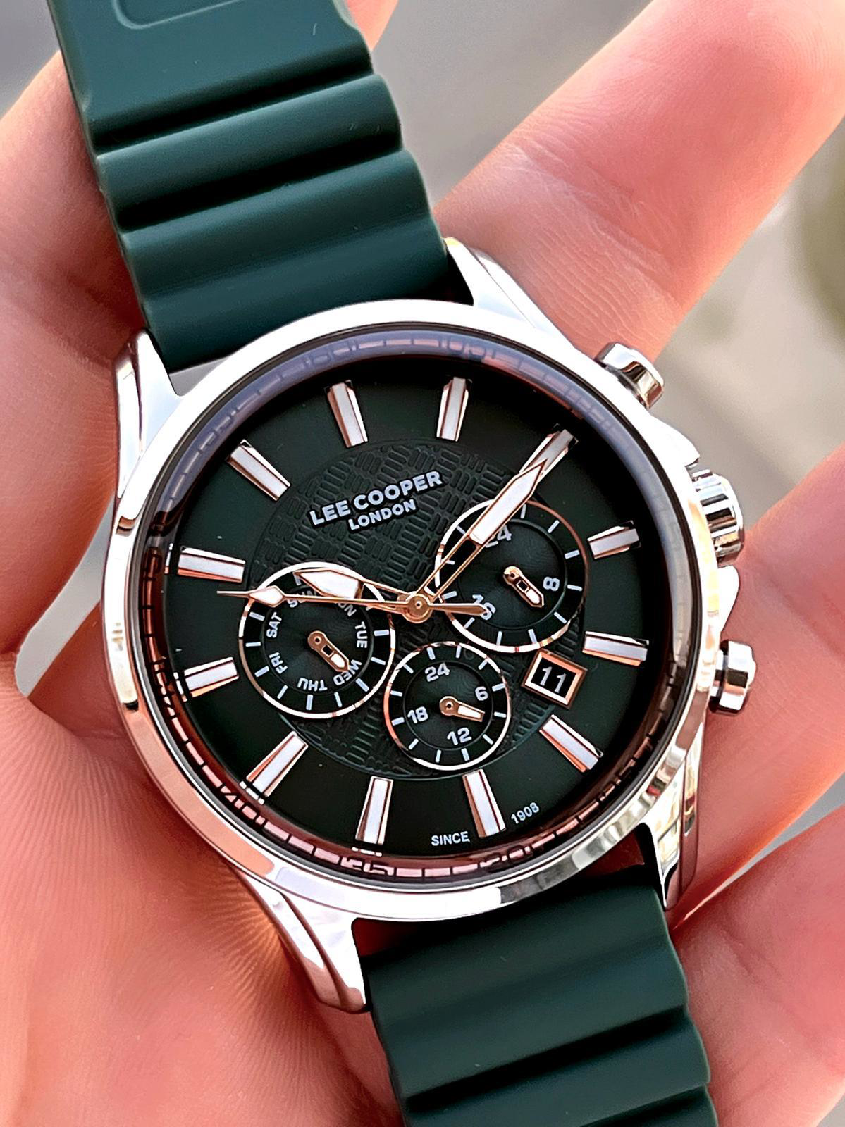 Lee Cooper Silikon Kordon İç Fonksiyonları Aktif 5 Atm Suya Dayan