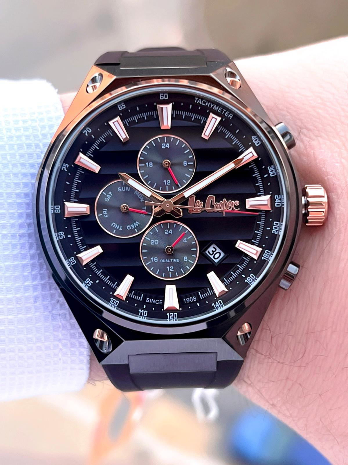 Lee Cooper  Silikon Kordon İç Fonksiyonlari Aktif 5 Atm Suya Dayan