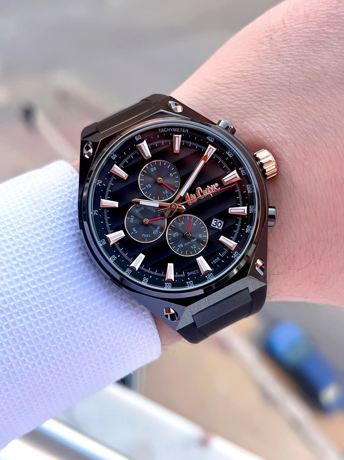 Lee Cooper  Silikon Kordon İç Fonksiyonlari Aktif 5 Atm Suya Dayan