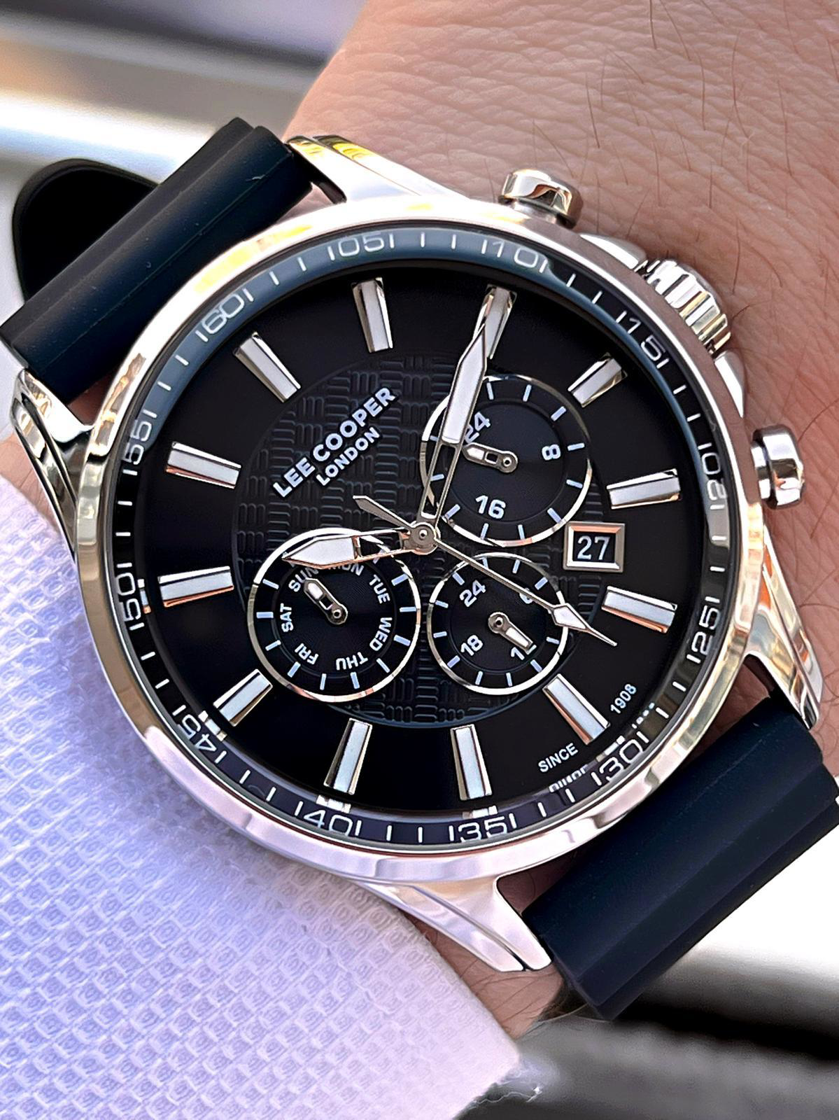 Lee Cooper Silikon Kordon İç Fonksiyonları Aktif 5 Atm Suya Dayan