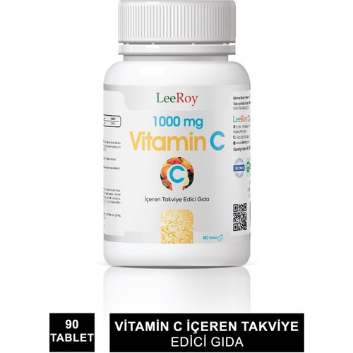 Leeroy Vitamin C 1000 mg 90 Tablet