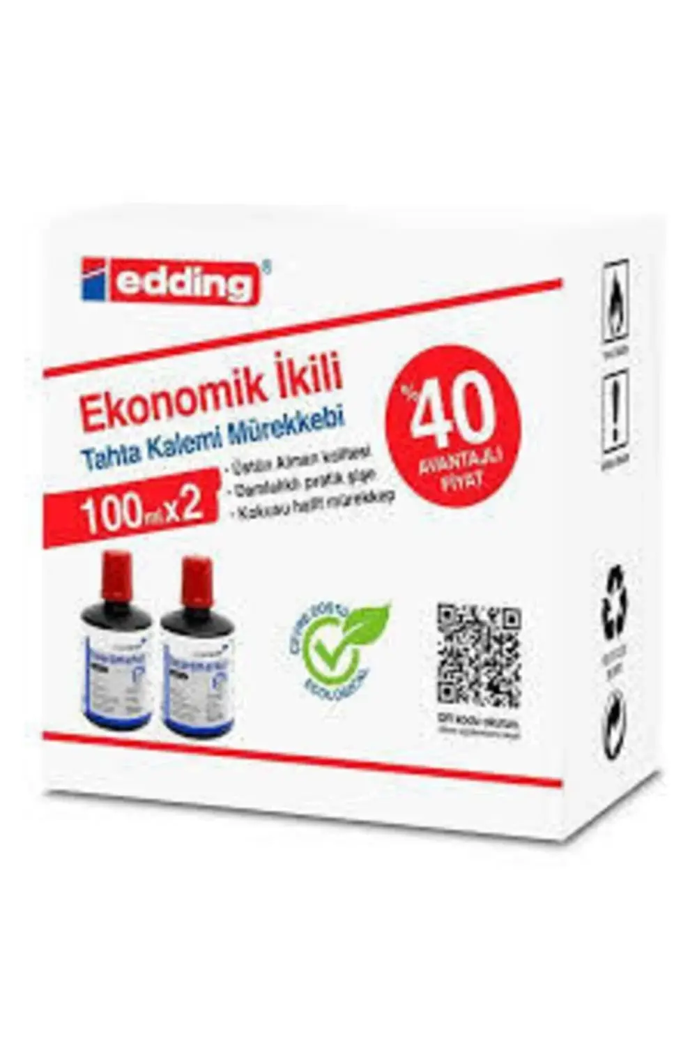 Legamaster Mürekkep Kırmızı 100 ml 2'li tkm