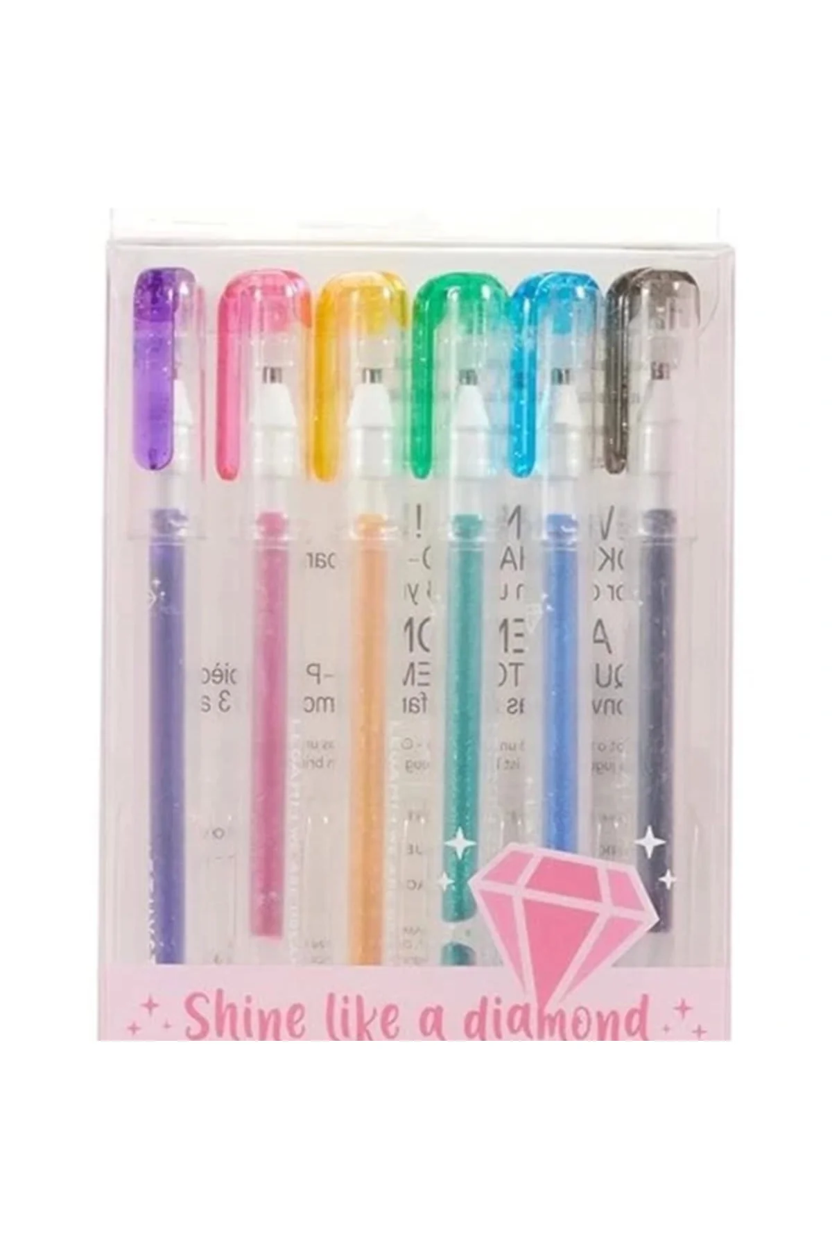 Legami Shine Like A Diamond Jel Kalem Seti 6 Renk