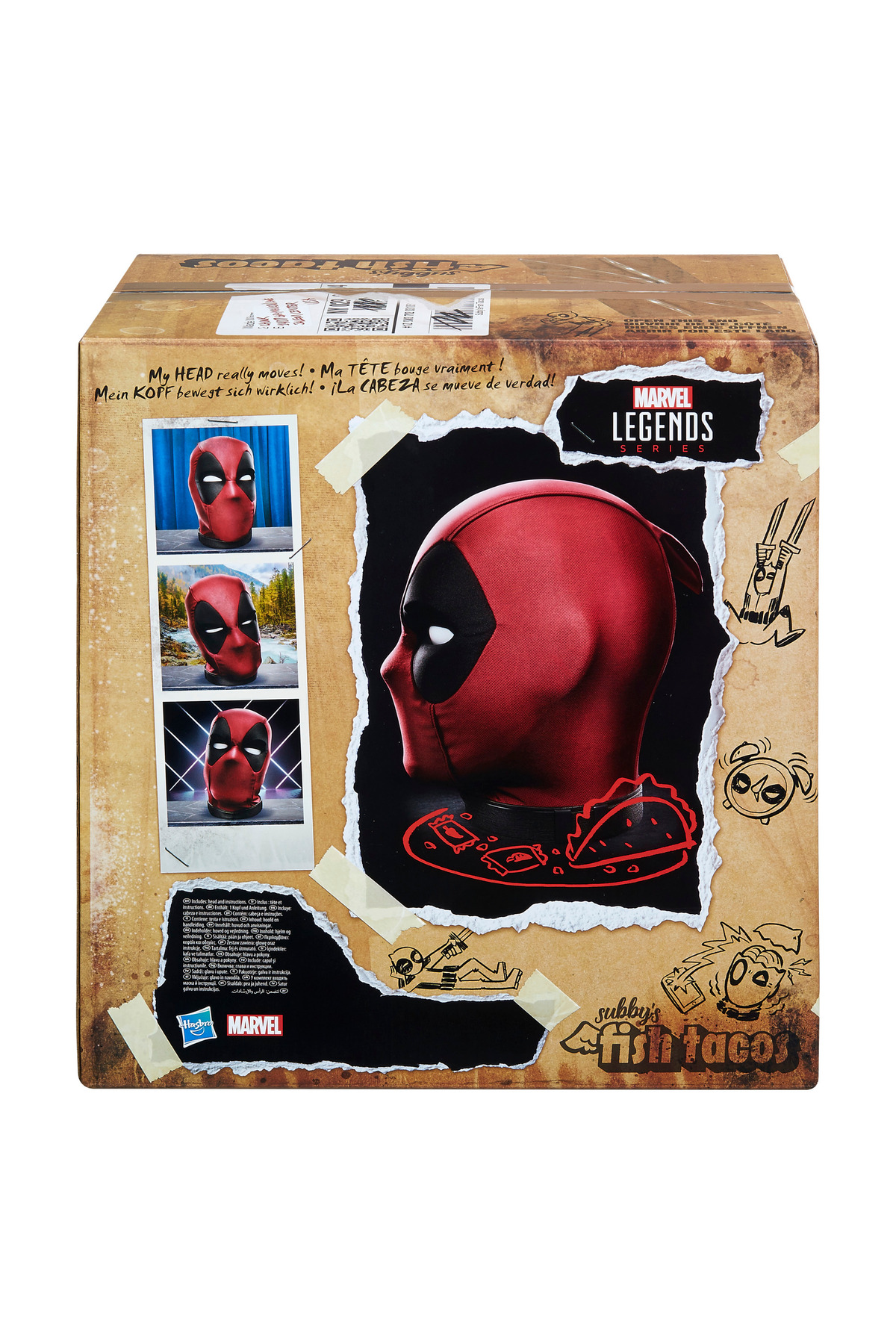 Legends Deadpool’s Head Premium İnteraktif Kafa Heykeli