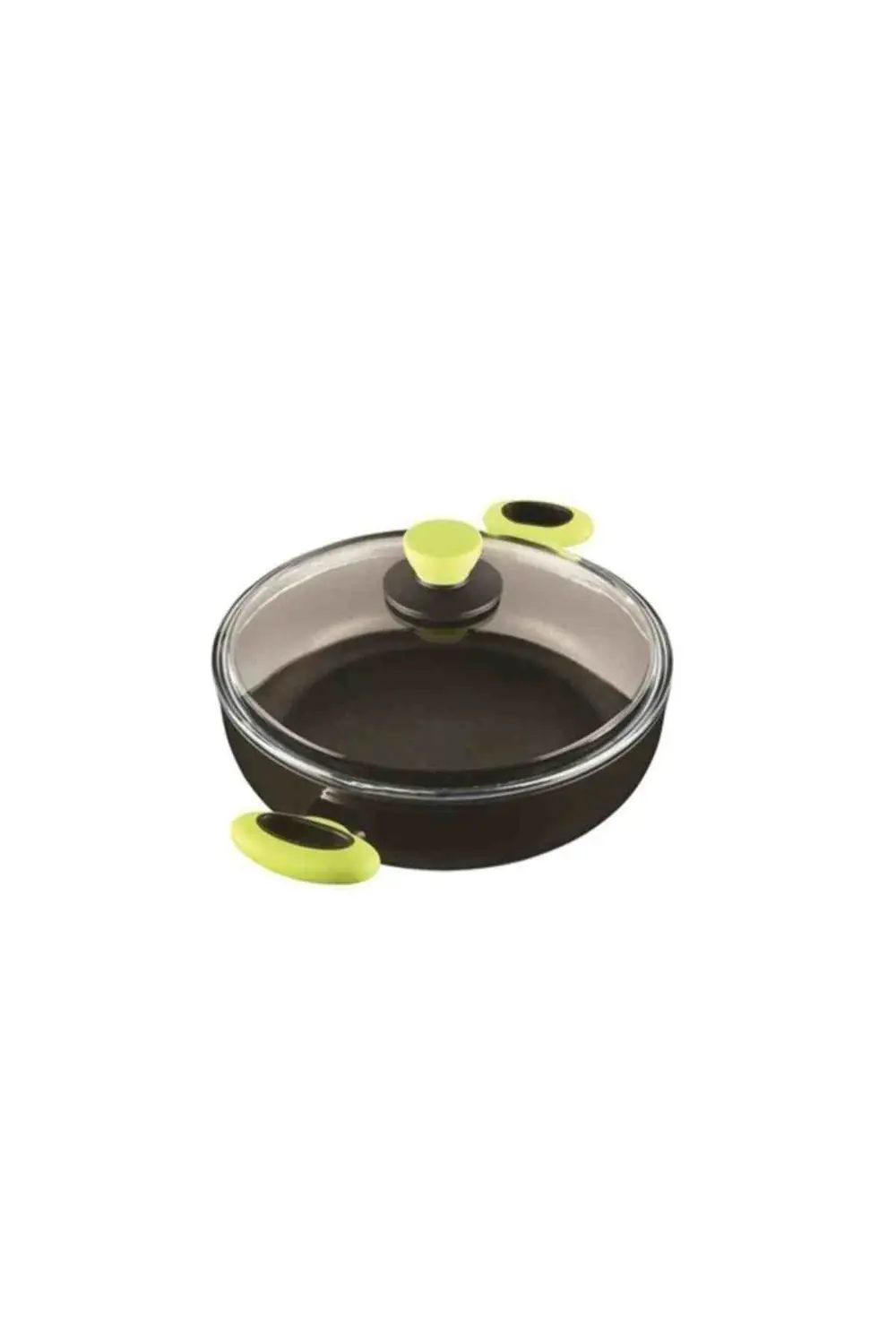 Leggno Clr2828st28lg Colorgy Titanium Sığ Tencere Yeşil 28 Cm