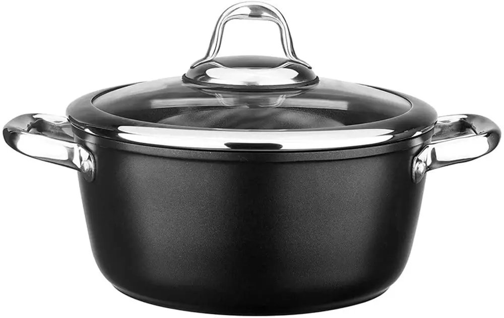 Leggno Mst2828Dt24Bk Master Titanium Tencere Siyah 24 Cm