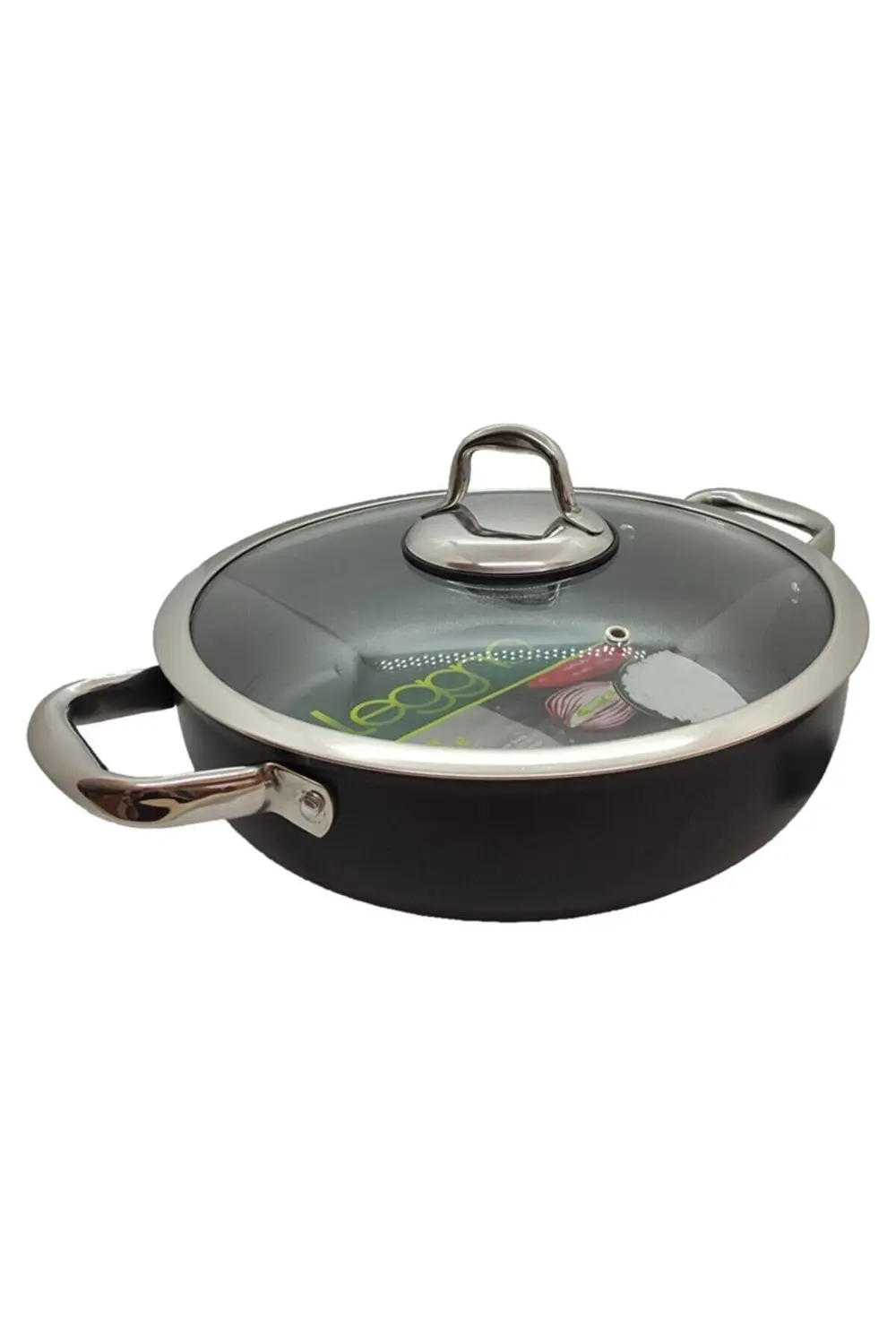 Leggno Mst2828st28bk Master Titanium Sığ Tencere Siyah 28 Cm