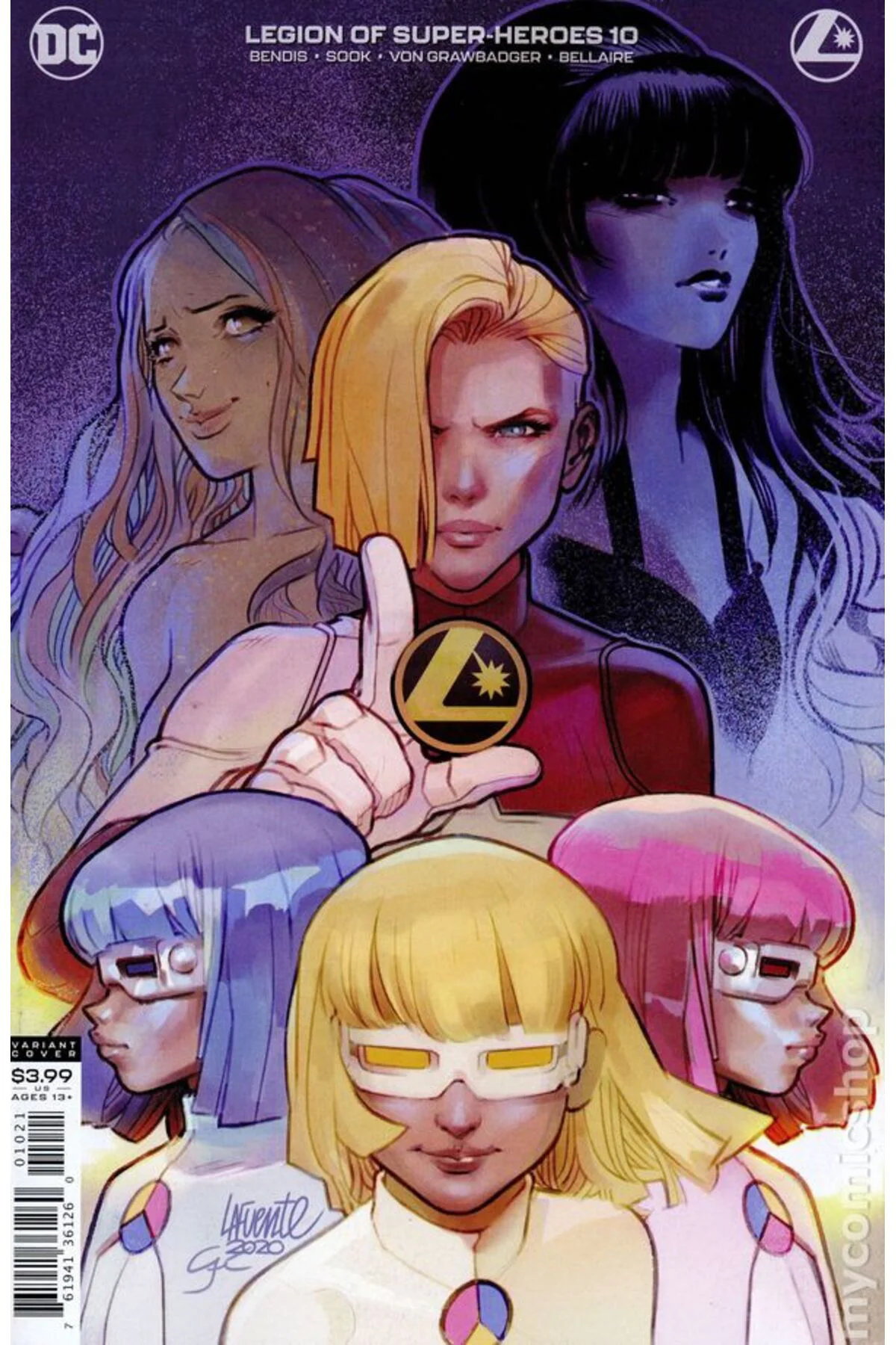 Legion of Super-Heroes #10B (ingilizce)
