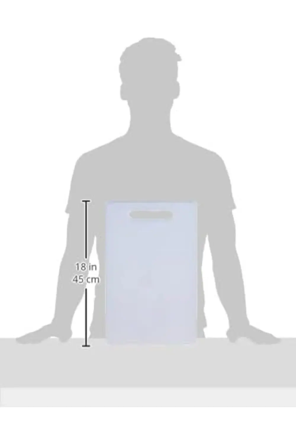 Legitim 14 " 1/2 " x 9 1/2 Cutting & Chopping Board (Beyaz) 39551