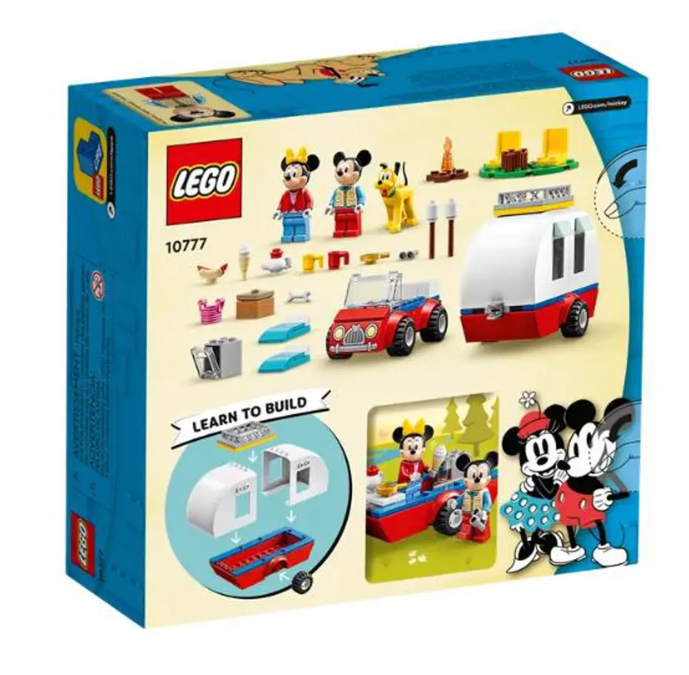 Lego 10777 Mickey Fare ve Minnie Fare’nin Kamp Gezisi