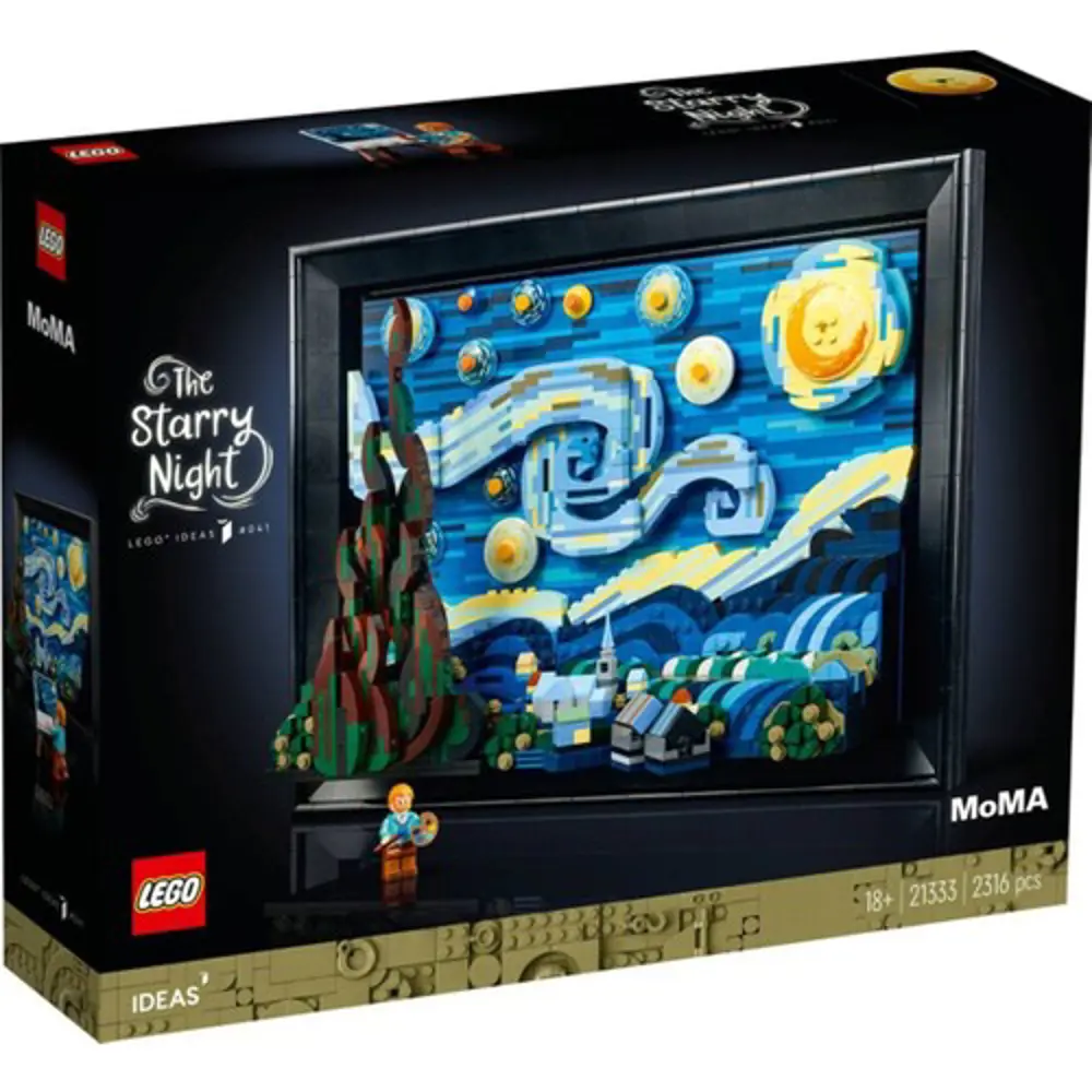 LEGO 21333 Ideas Vincent Van Gogh - Yıldızlı Gece LEGO 21333 Ideas Vincent Van Gogh - Yıldızlı Gece
