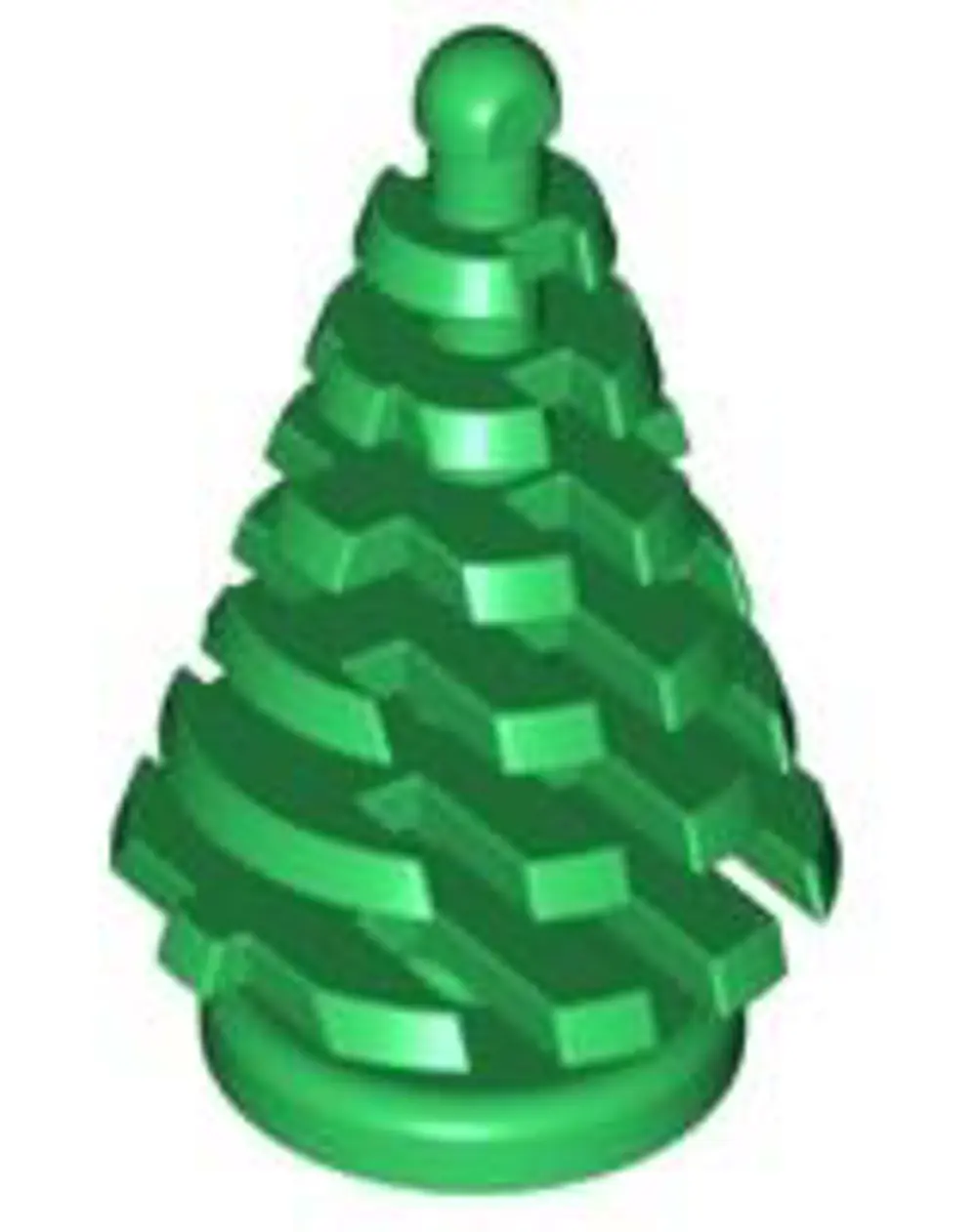 Lego 2435 Bitki Çam Ağacı Küçük 2x2x4 (Yeşil) (5 Adet)