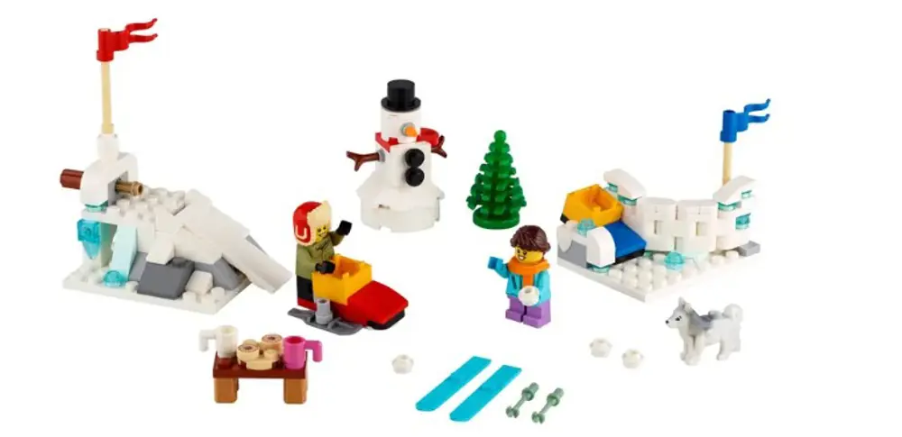 Lego 40424 Winter Snowball Fight