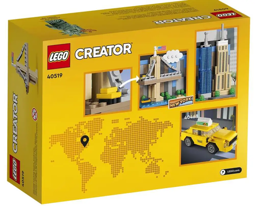 Lego 40519 New York Kartpostalı