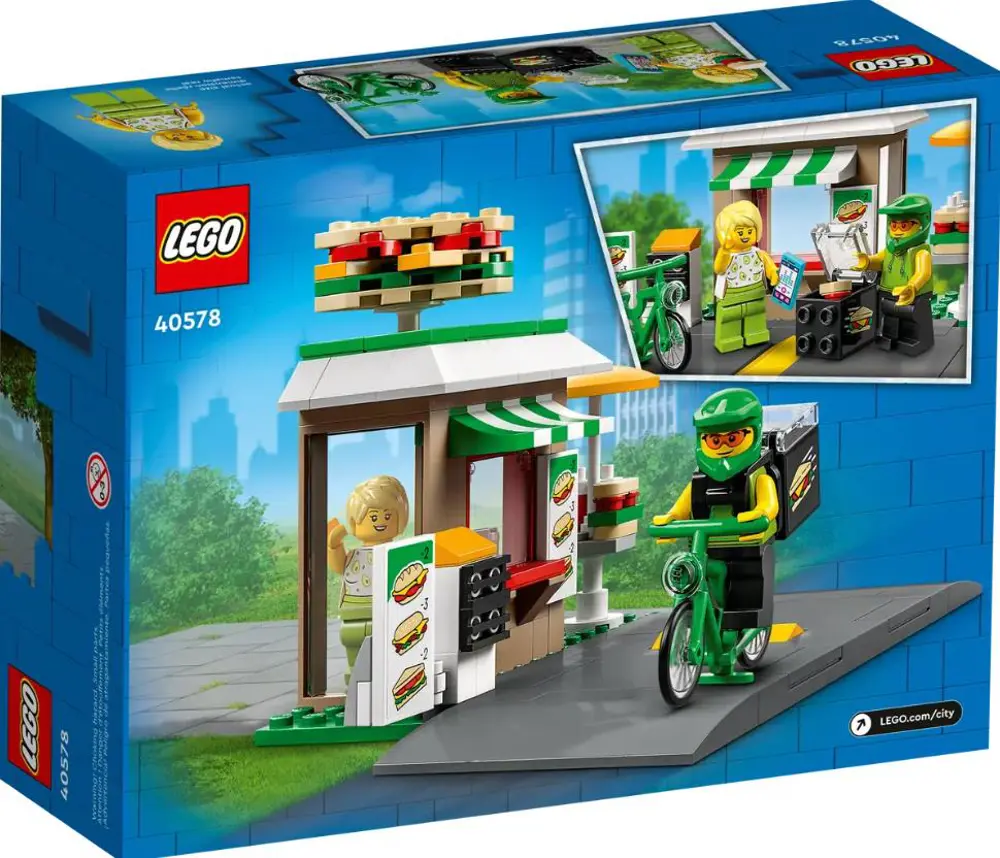 Lego 40578 City Sandviç Dükkanı Lego 40578 City Sandviç Dükkanı