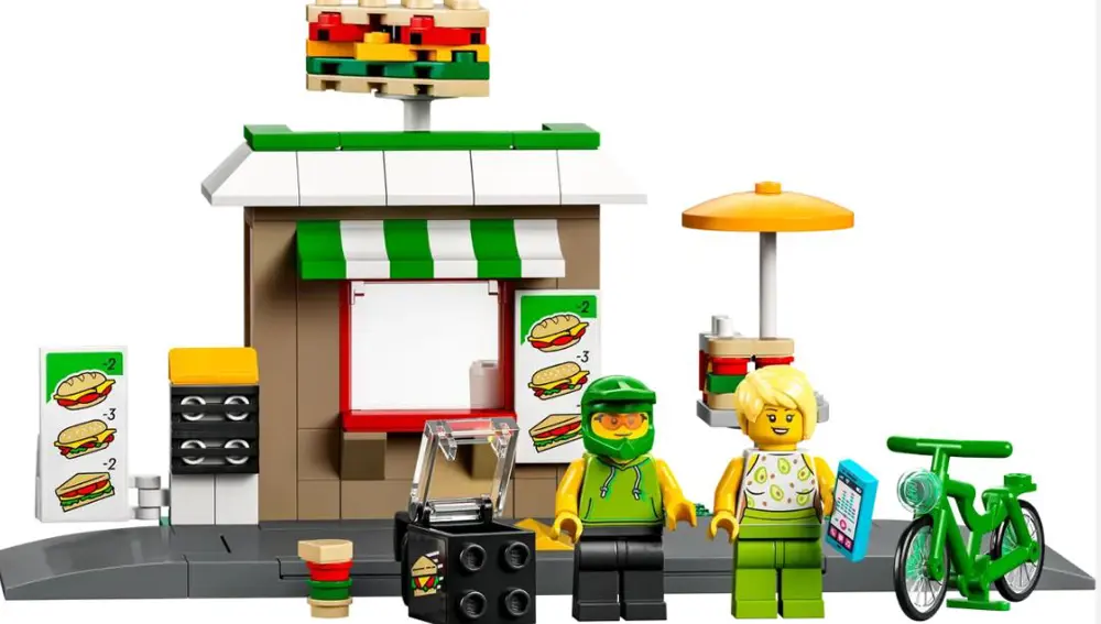 Lego 40578 City Sandviç Dükkanı Lego 40578 City Sandviç Dükkanı