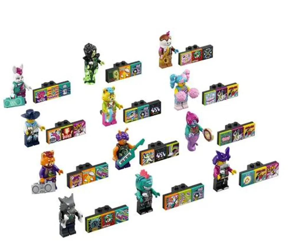 Lego 43101 Vidiyo Bandmates Series 1 Tam Set 12 Figür
