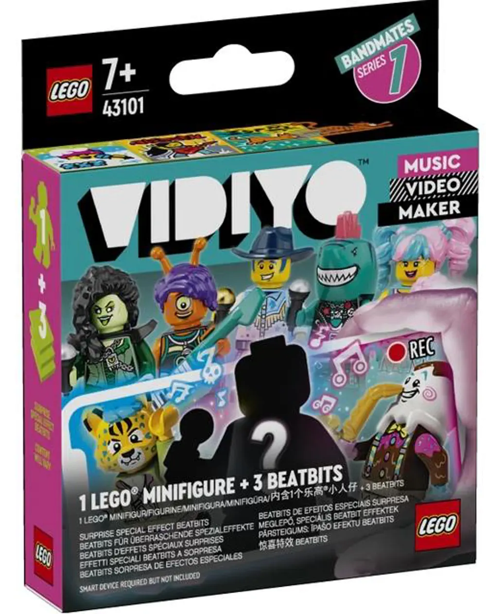 Lego 43101 Vidiyo Bandmates Series 1 Tam Set 12 Figür