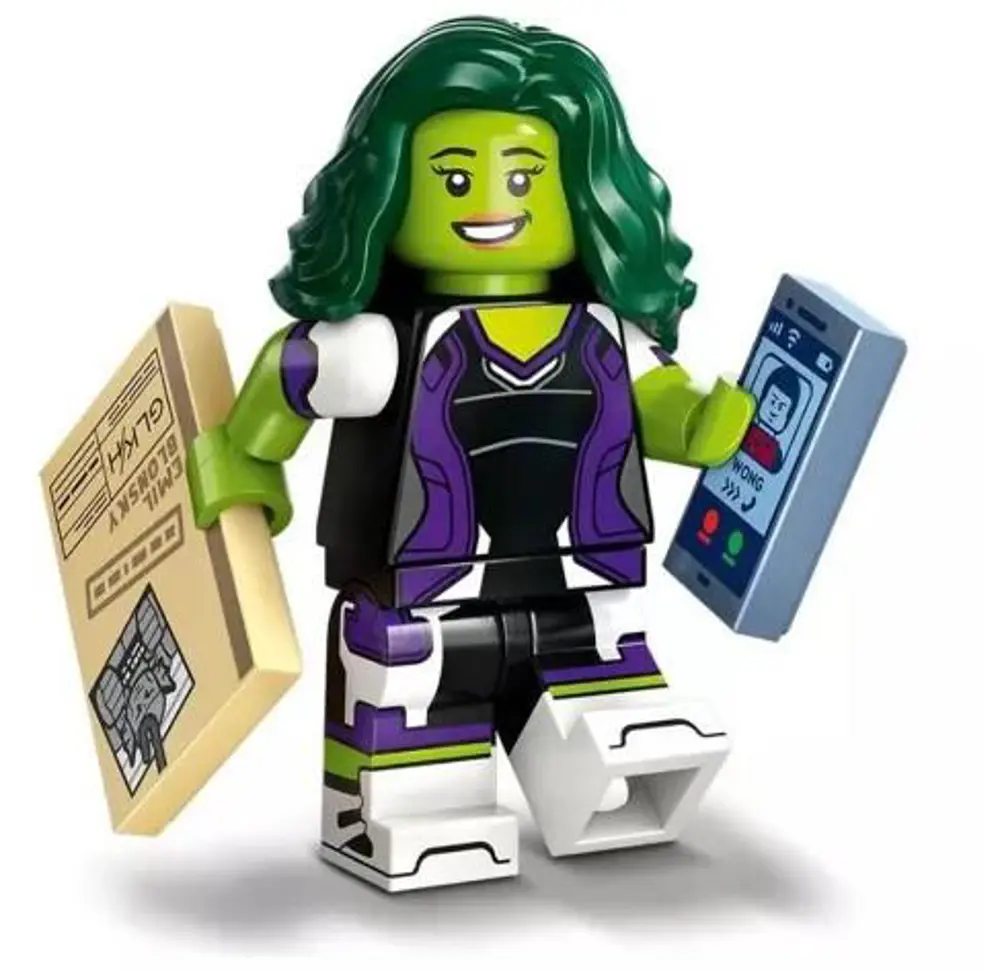 Lego 71039 Marvel Studios Series 2 - 5 She-Hulk Lego 71039 Marvel Studios Series 2 - 5 She-Hulk