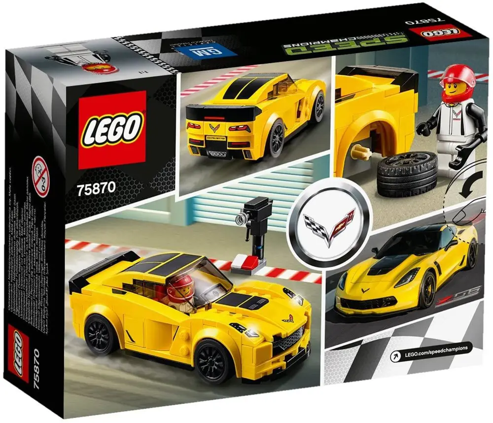 Lego 75870 Chevrolet Corvette Z06