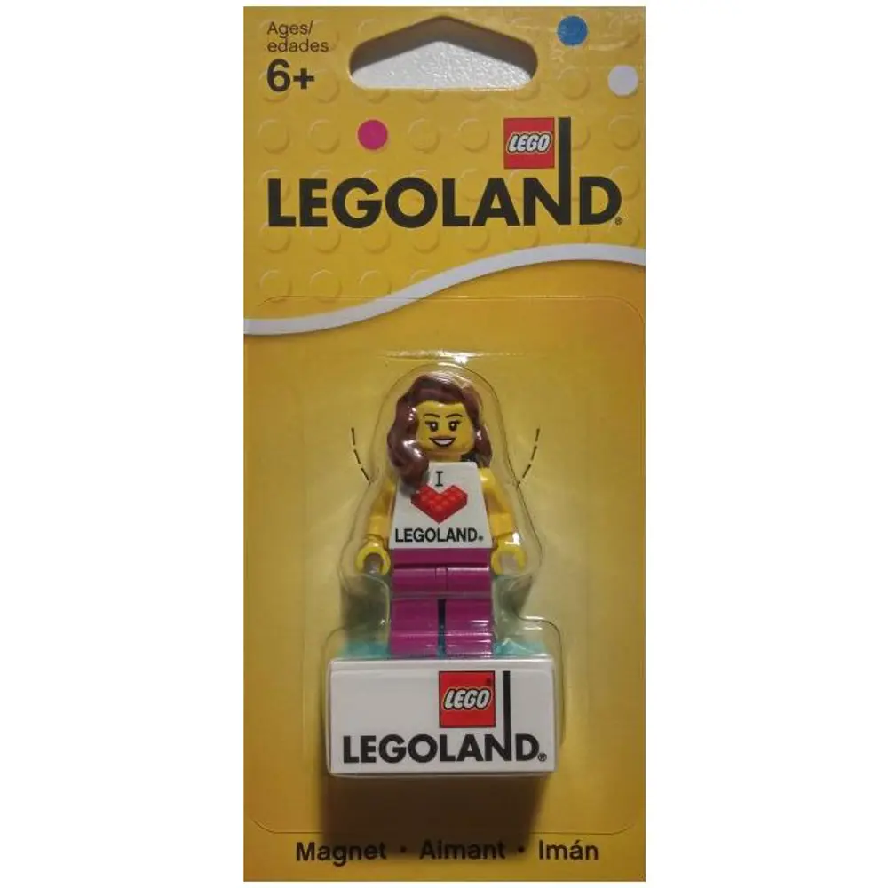Lego 851331 Magnet Minifigure I Brick Legoland Female Lego 851331 Magnet Minifigure I Brick Legoland Female