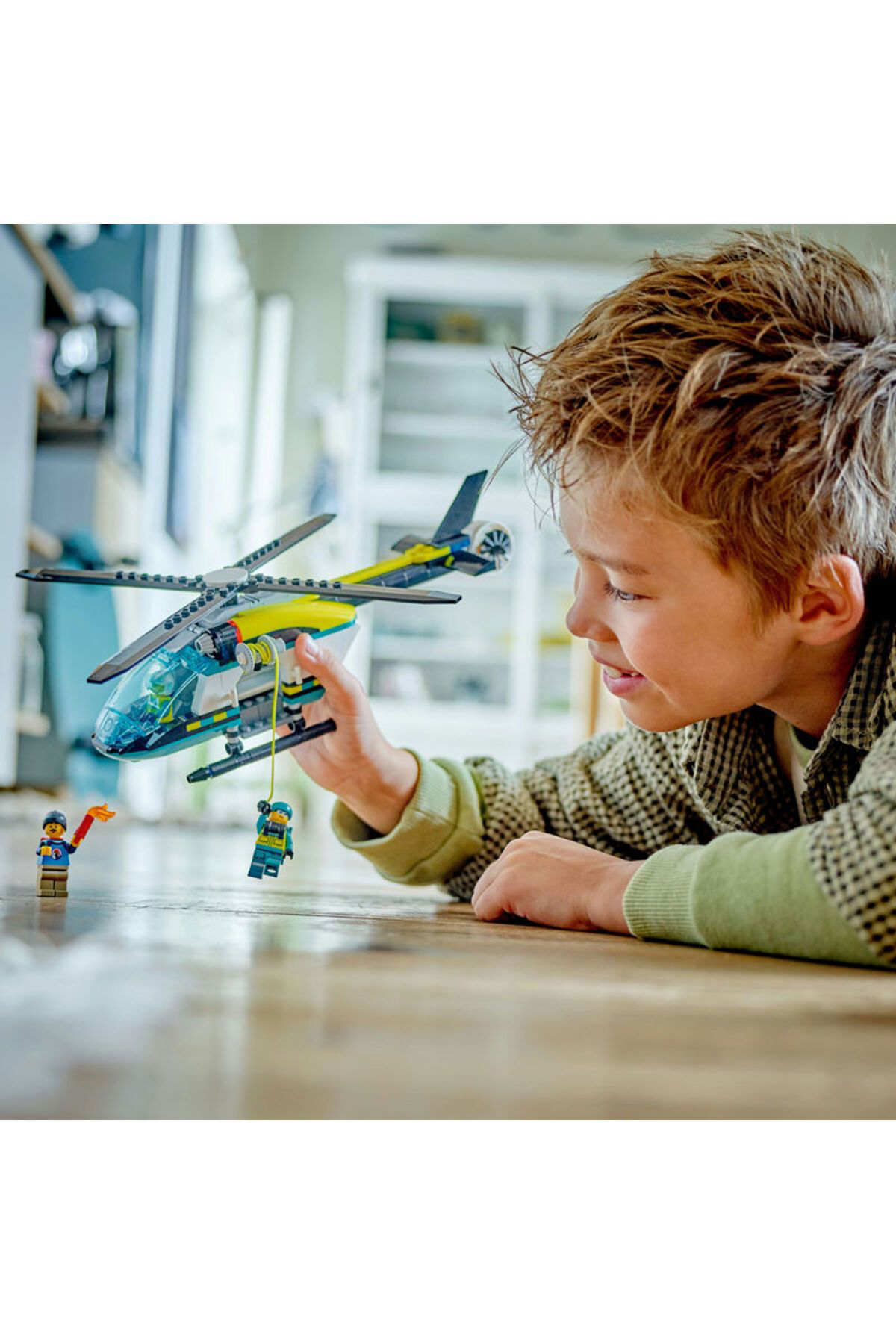  LEGO ACİL KURTARMA HELİKOPTERİ