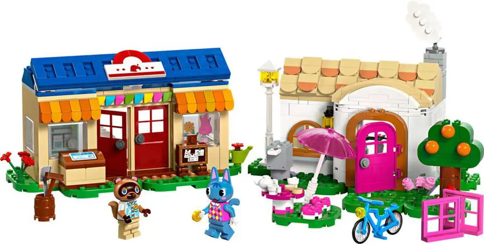Lego Animal Crossing 77050 Nook's Cranny ve Rosie Evi