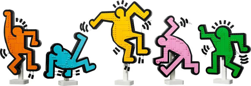 Lego Art Keith Haring – Dans Eden Figürler 31216