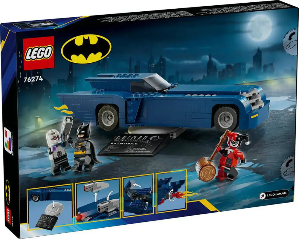Lego Batman DC Batmobile™ ile Batman™, Harley Quinn™ ve Mr. Freez