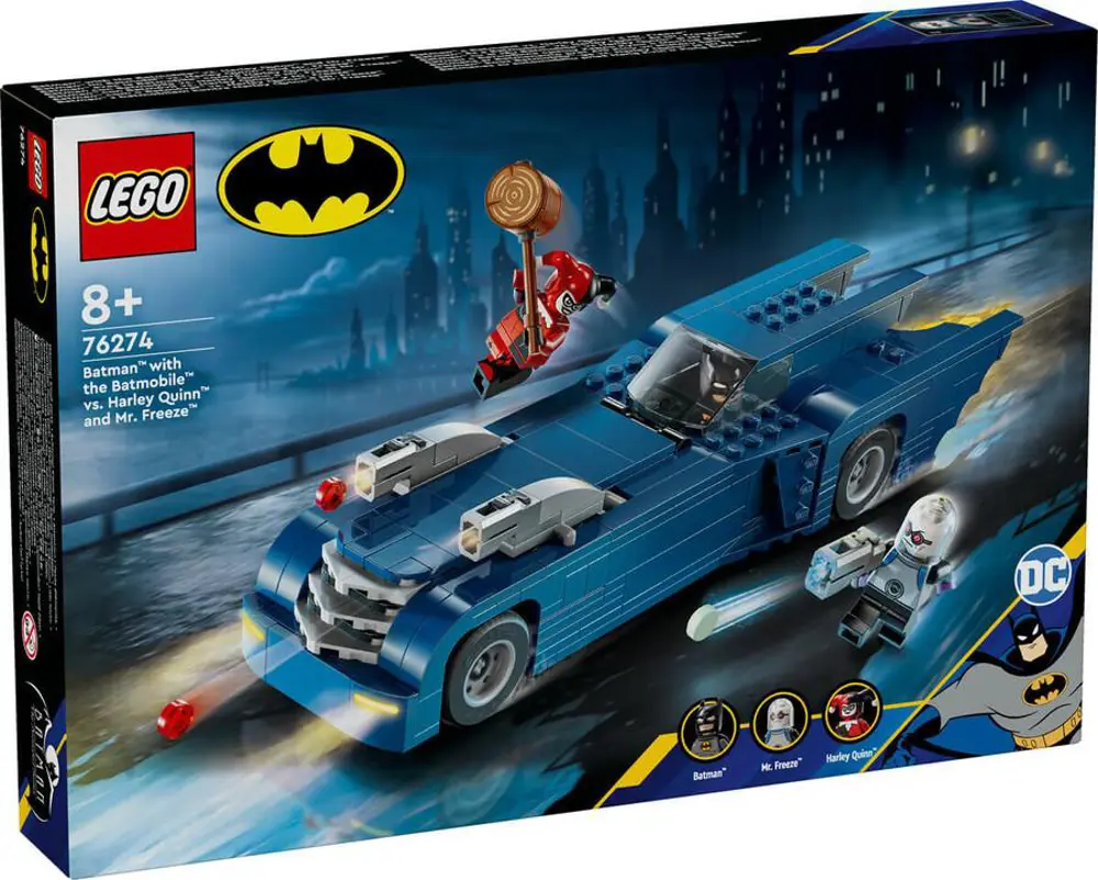 Lego Batman DC Batmobile™ ile Batman™, Harley Quinn™ ve Mr. Freez