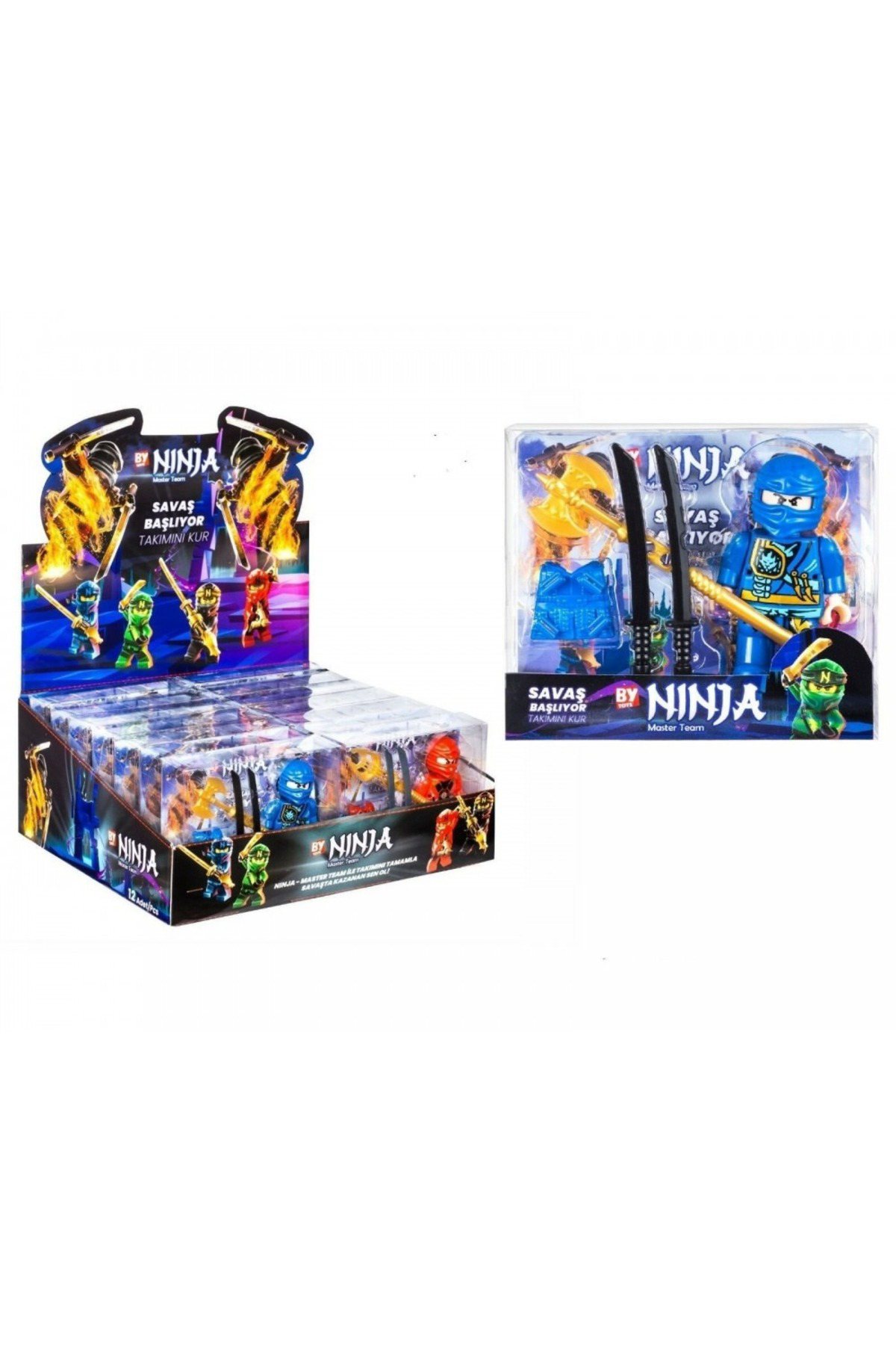 Oyuncak Store Lego Benzeri Samuray Master Time Sök Tak Karakter