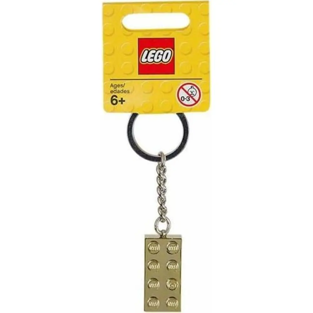 LEGO Brick 850808 Altın 2x4 Anahtarlık
