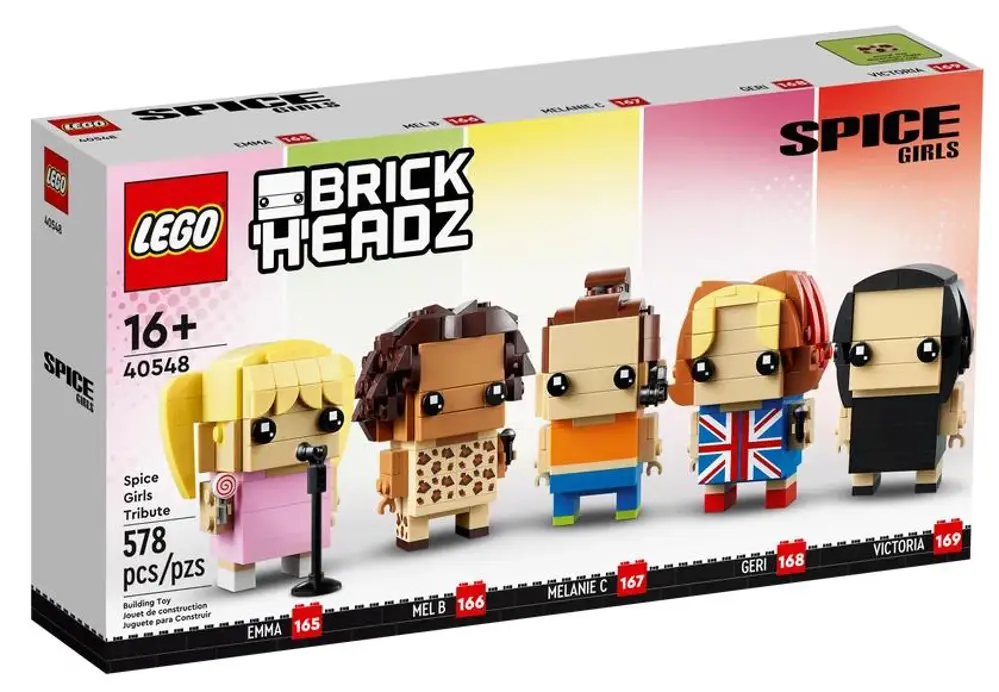 Lego Brick Headz 40548 Spice Girls Hatırası Lego Brick Headz 40548 Spice Girls Hatırası