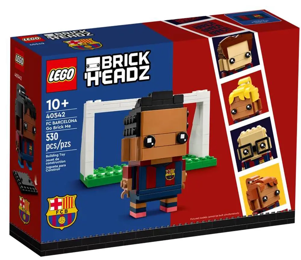 Lego BrickHeadz 40542 FC Barcelona Go Brick Me