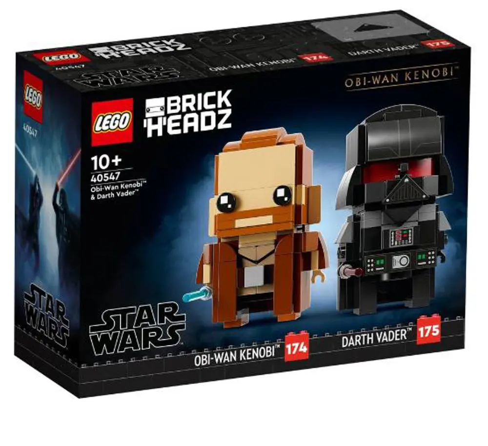 Lego BrickHeadz 40547 Star Wars Obi-Wan Kenobi™ ve Darth Vader™ Lego BrickHeadz 40547 Star Wars Obi-Wan Kenobi™ ve Darth Vader™