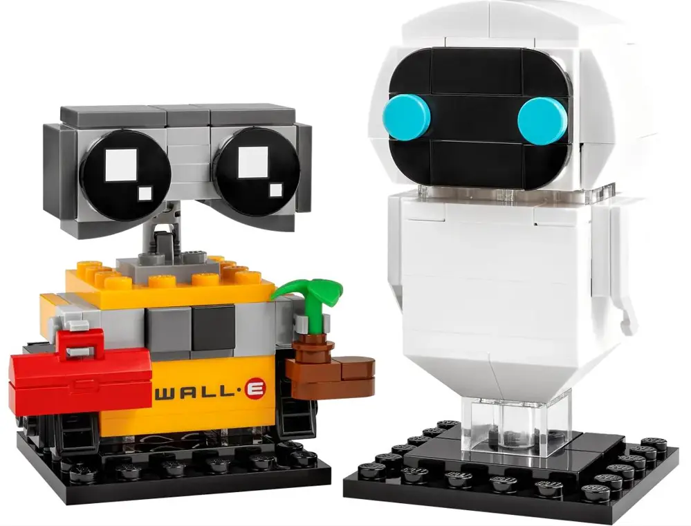 Lego BrickHeadz 40619 EVE ile WALL•E