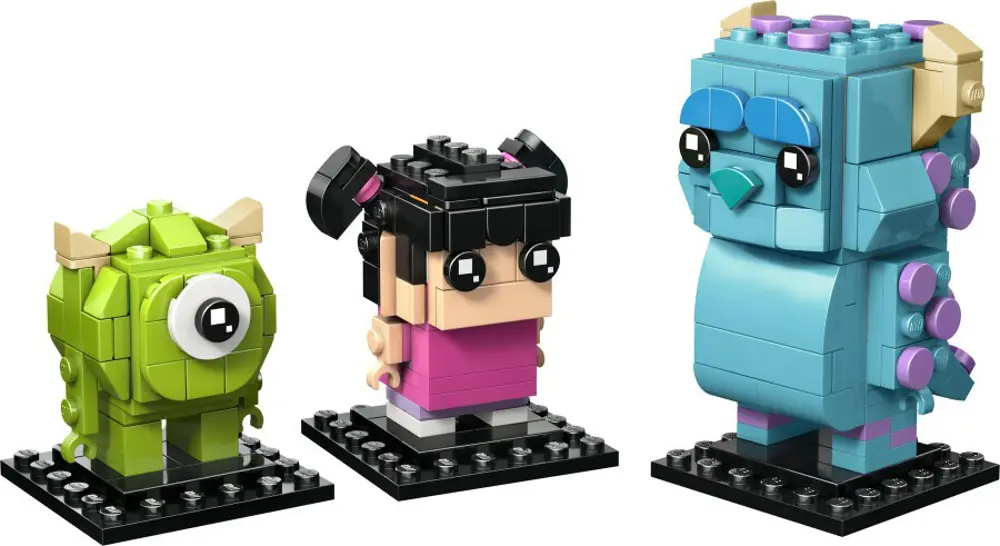 Lego Brickheadz Disney Classic Sulley, Mike ve Boo Figürleri 4086