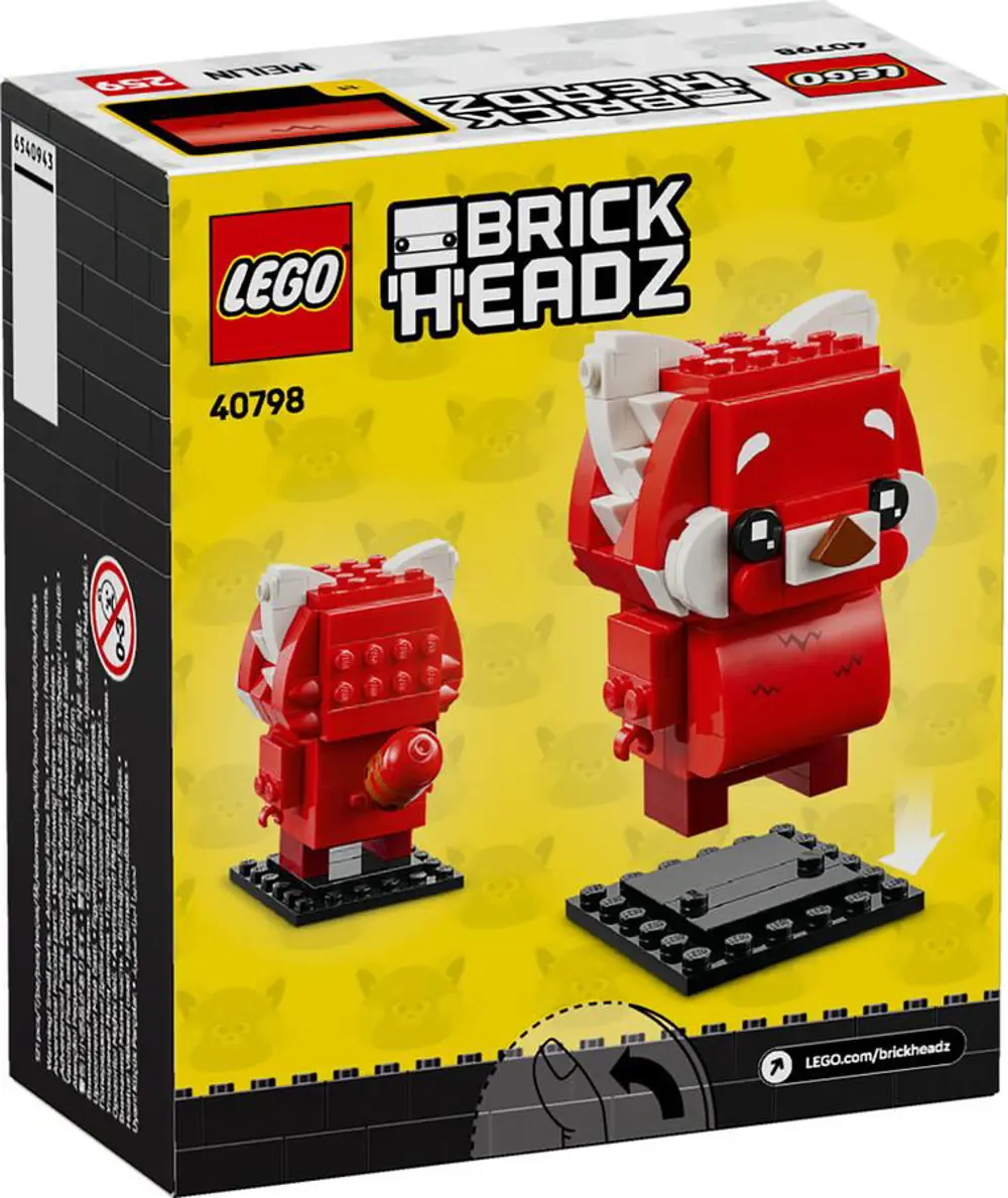 Lego Brickheadz Disney Pixar Kırmızı Panda Mei 40798 Lego Brickheadz Disney Pixar Kırmızı Panda Mei 40798