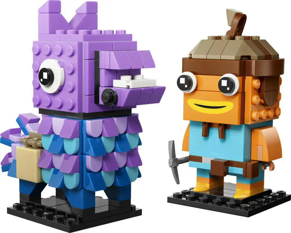 Lego Brickheadz Fortnite Mühimmat Laması ve Japon Balığı Figürler