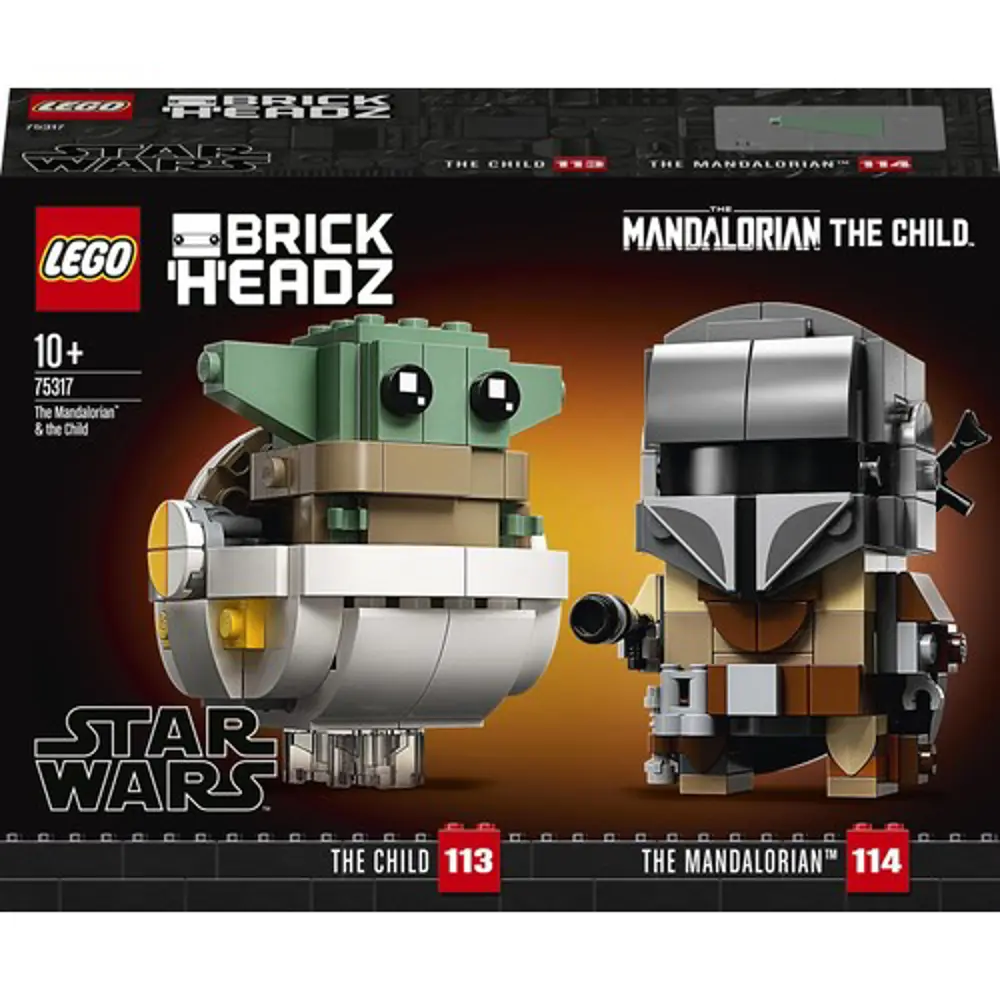 Lego BrickHeadz Star Wars The Mandalorian & The Child 75317 Lego BrickHeadz Star Wars The Mandalorian & The Child 75317