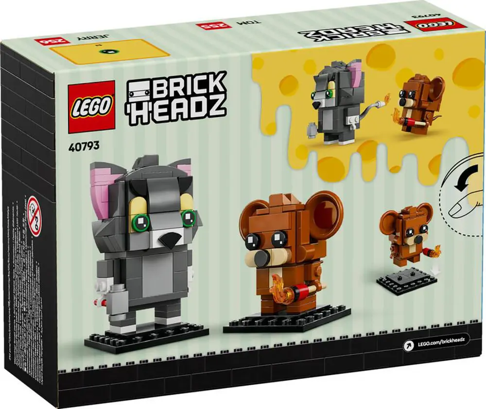 Lego BrickHeadz Tom ve Jerry Figürleri 40793