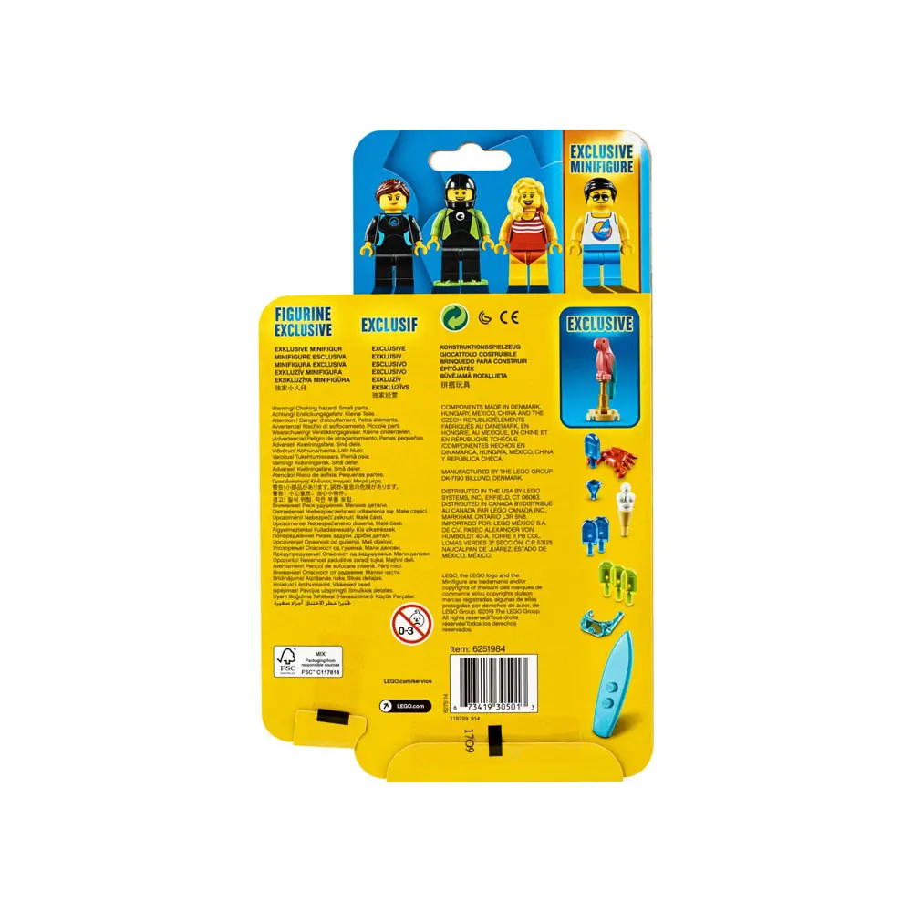 LEGO City 40344 Yaz Partisi Minifigür Paketi LEGO City 40344 Yaz Partisi Minifigür Paketi