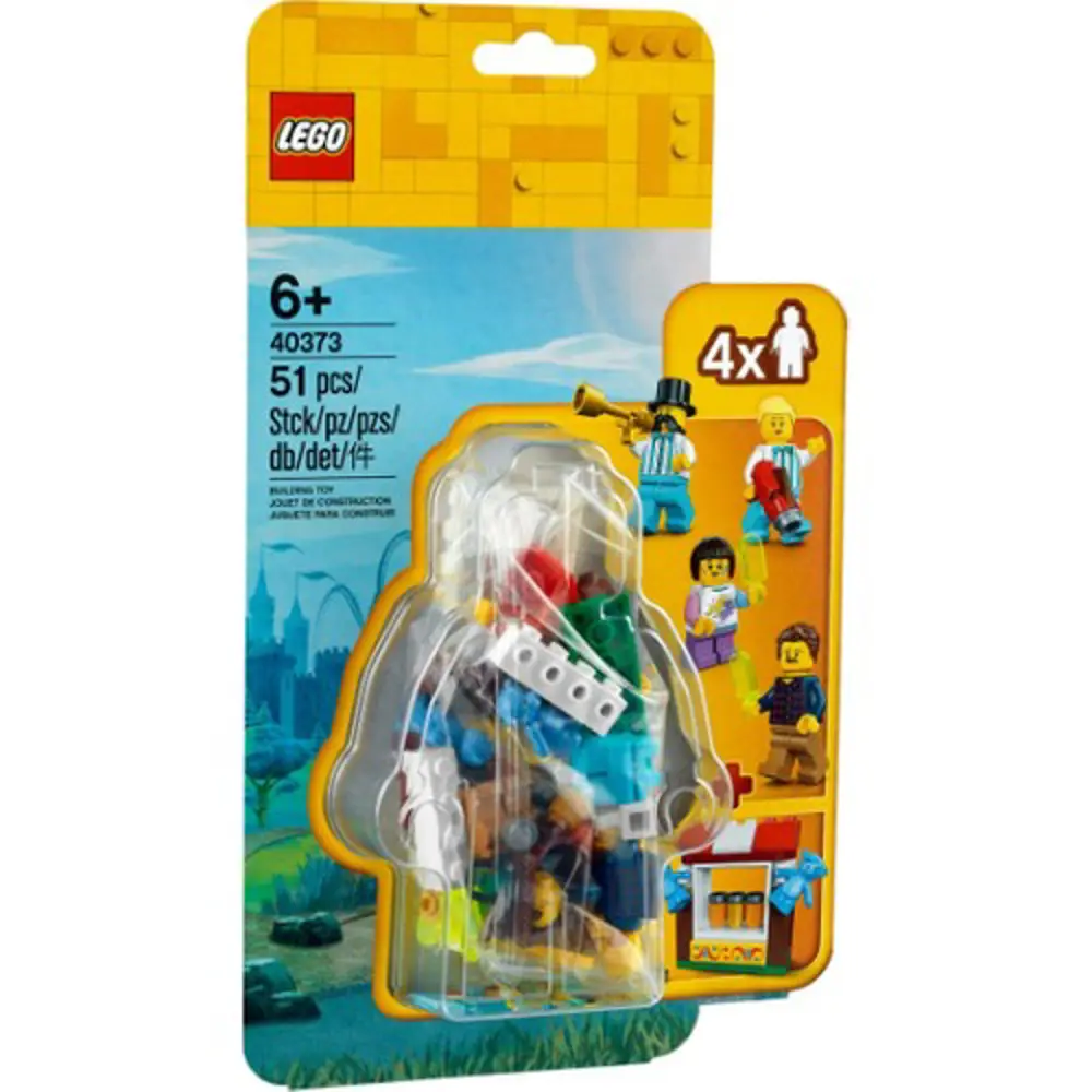 LEGO City 40373 Lunapark Minifigür Seti LEGO City 40373 Lunapark Minifigür Seti