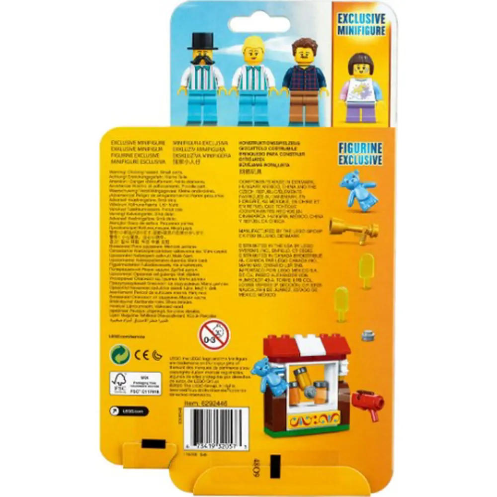 LEGO City 40373 Lunapark Minifigür Seti LEGO City 40373 Lunapark Minifigür Seti