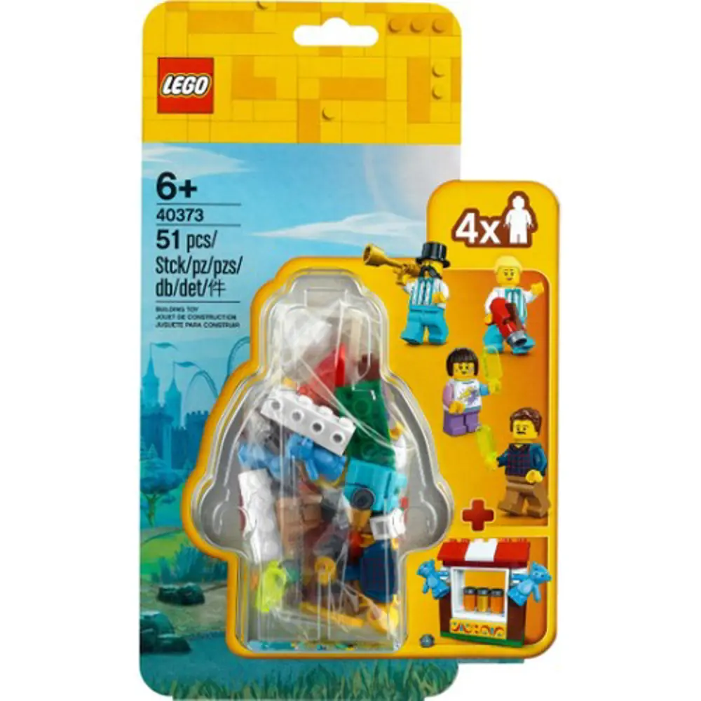 LEGO City 40373 Lunapark Minifigür Seti LEGO City 40373 Lunapark Minifigür Seti