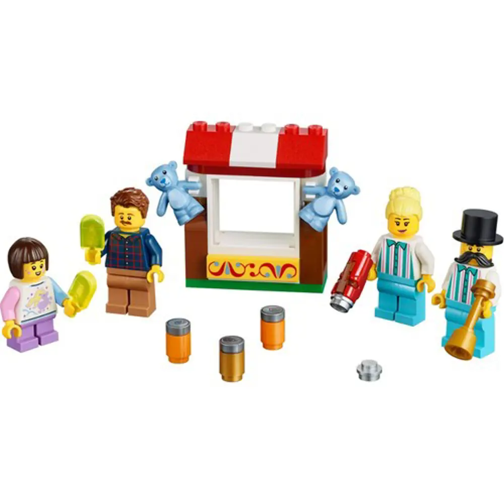 LEGO City 40373 Lunapark Minifigür Seti LEGO City 40373 Lunapark Minifigür Seti