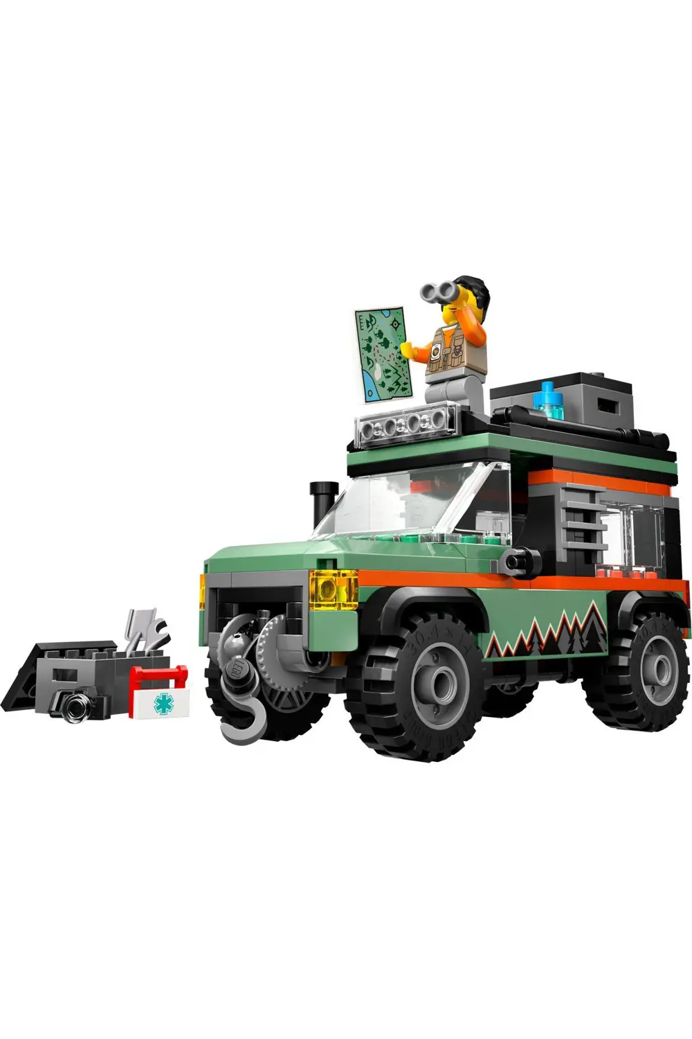 LEGO CİTY 4*4 ARAZİ DAĞ ARABASI