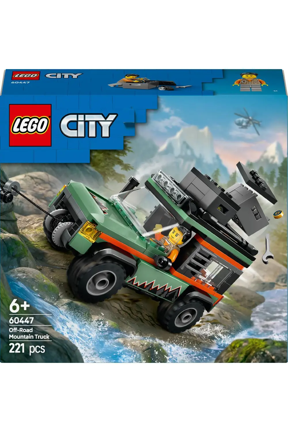 LEGO CİTY 4*4 ARAZİ DAĞ ARABASI