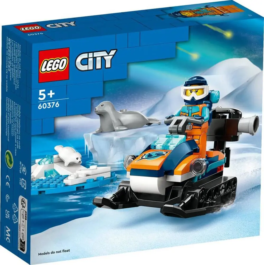 Lego City 60376 Kutup Kâşifi Motorlu Kızağı