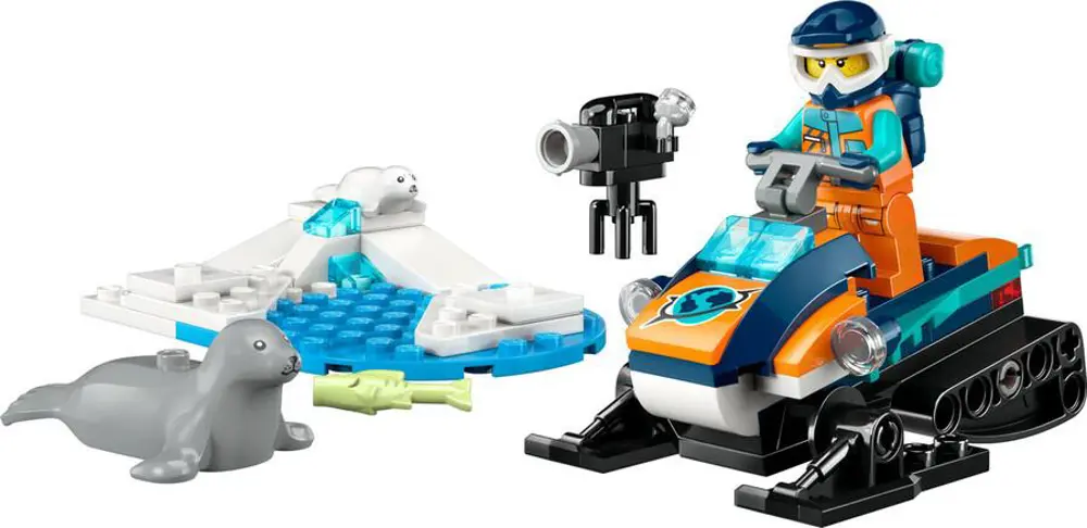 Lego City 60376 Kutup Kâşifi Motorlu Kızağı